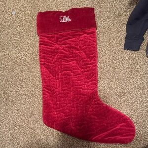 Pottery Barn Lola Stocking